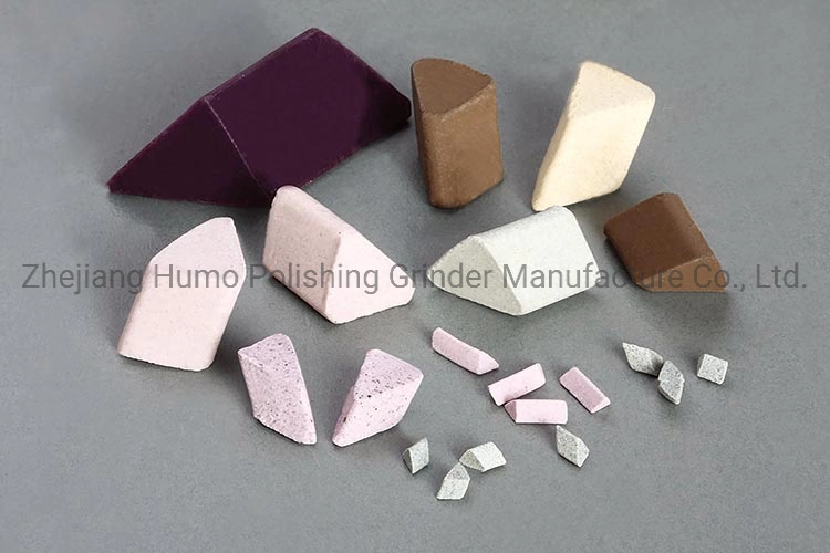 Abrasive Ceramic Grinding Media Mass Finishing Tumbling China