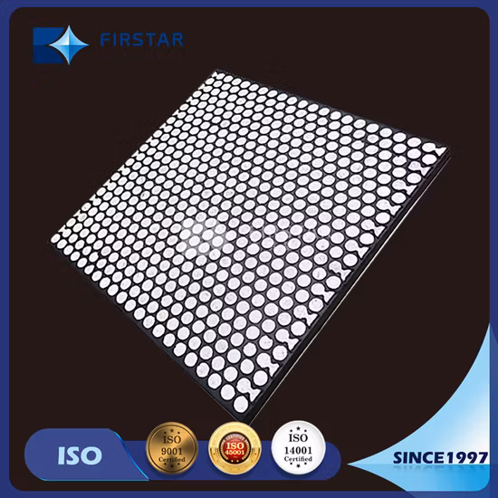 ゴム強化セラミック滑り止めコーティング、アルミナセラミック耐摩耗コーティング