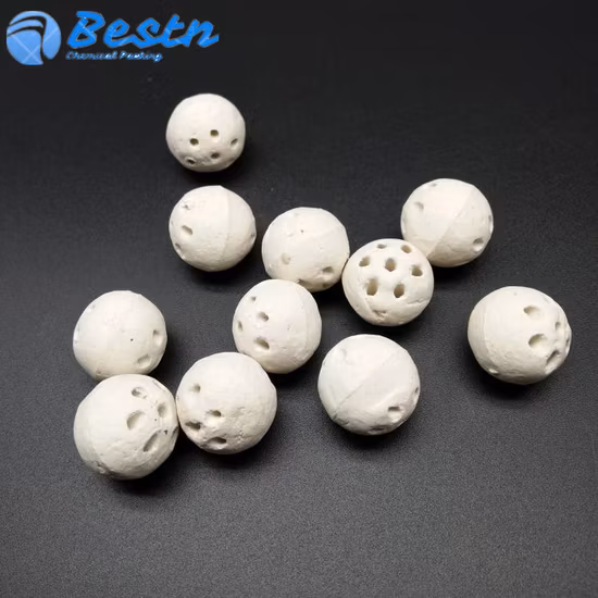 不活性触媒床の支持体としてのセラミック球 99 板状アルミナ球